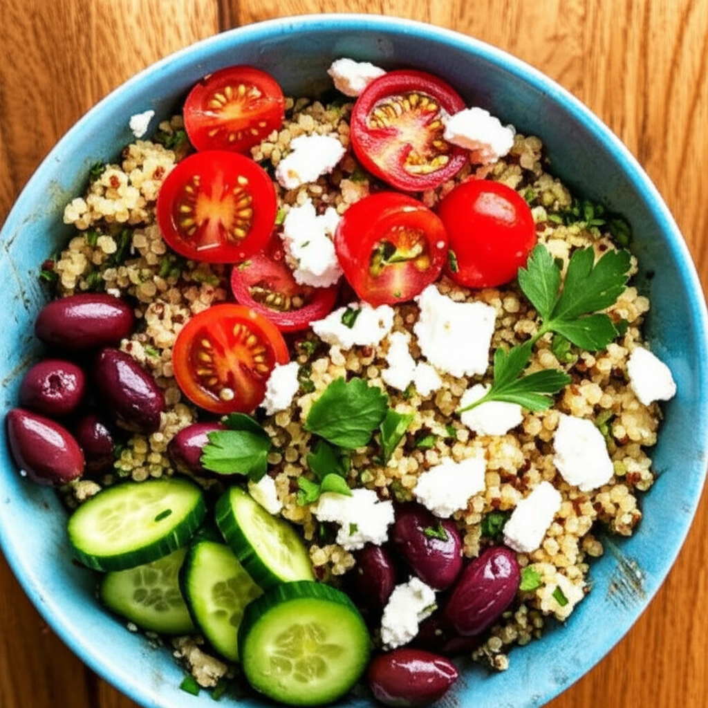 Mediterranean Quinoa Bowl